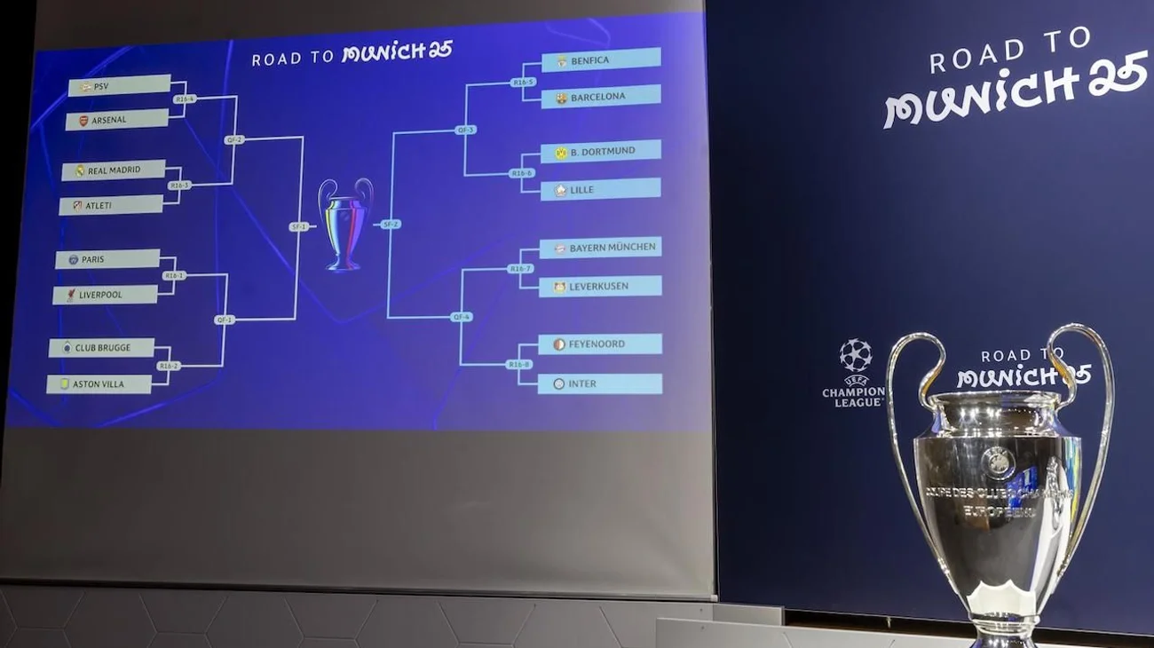 Tendrán octavos de la Champions derbi Real Madrid-Atlético