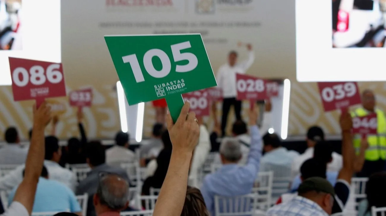 Subasta de bienes recuperados alcanzan ventas por más de $40 mdp