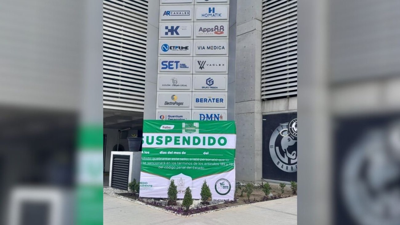 Medio Ambiente suspende actividades en 2 torres de Monterrey