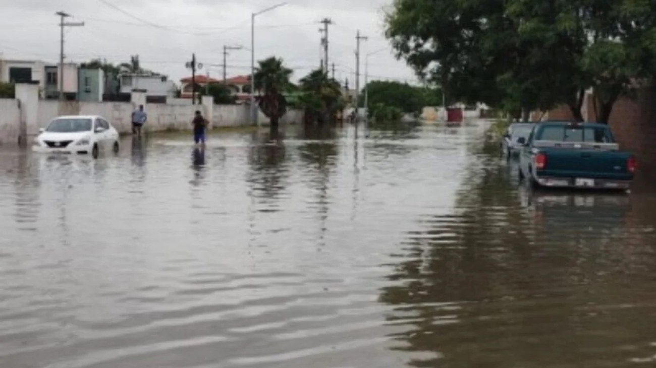 'Francine' deja varias colonias inundadas en Tamaulipas