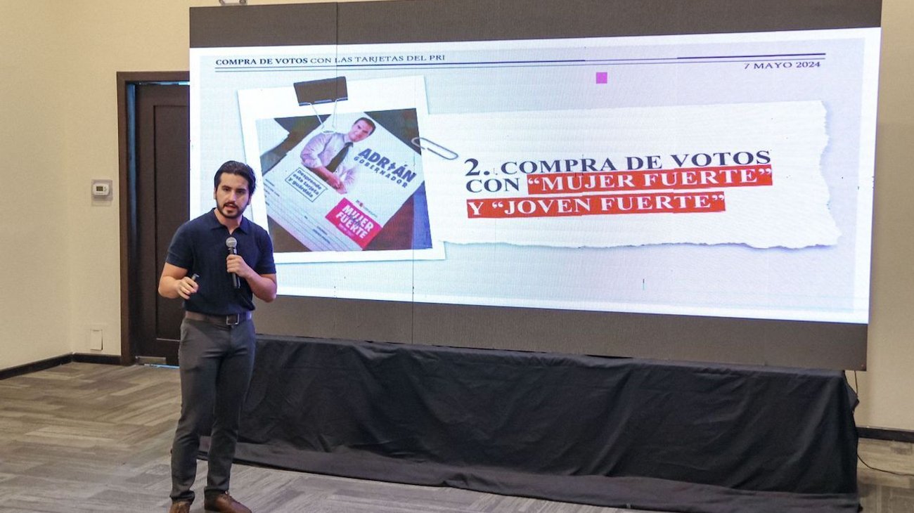 Exhibe MC a Adrián por Tarjeta Regia; señalan desvió 340 mdp