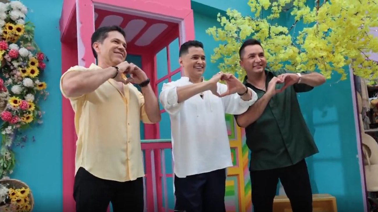 Jorge Medina y Josi Cuen graban 'Naturalita' con Jorge Celedón