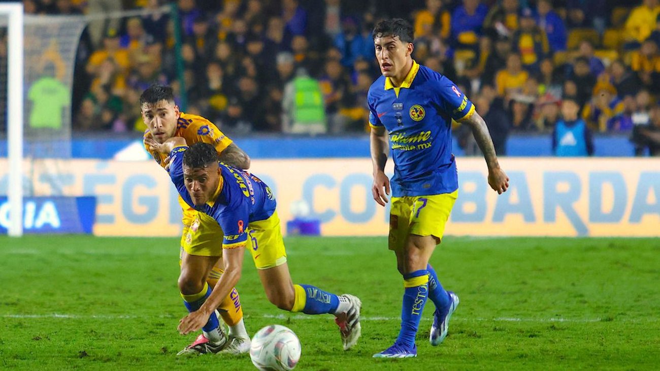 Empata Tigres con América 1 -1 en la ida de la final