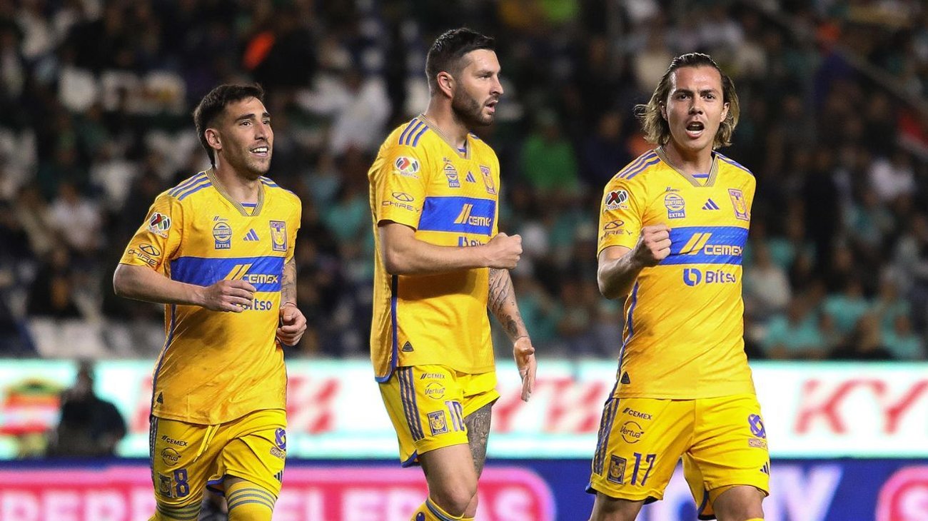 Gignac da triunfo a Tigres sobre León y llega a su gol 200