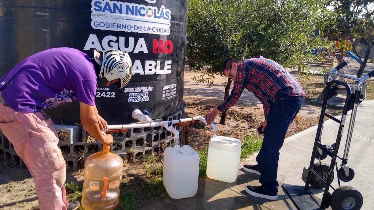 Suman colonias en San Nicolás una semana sin agua
