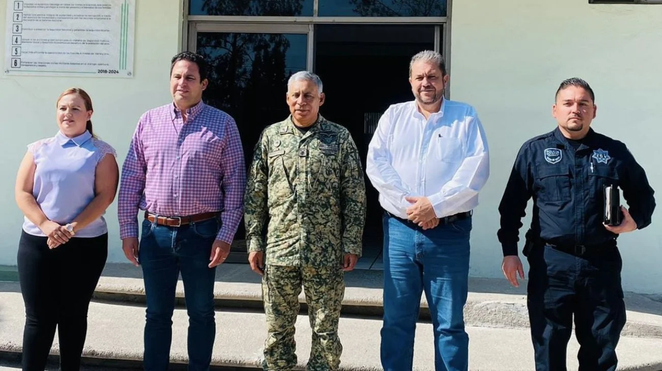 Tomás Gutiérrez tuvo reunión de seguridad en Ramos Arizpe