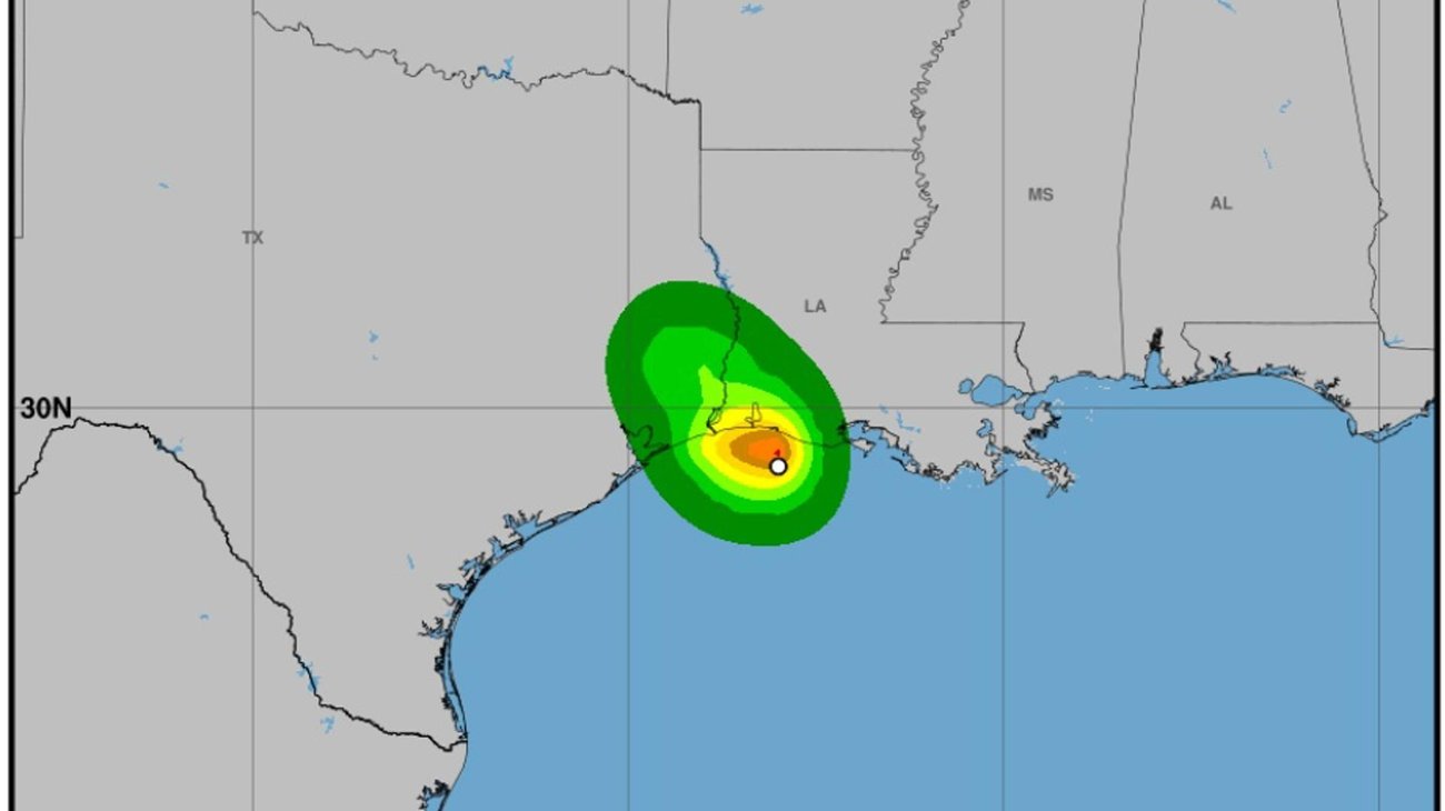 La tormenta tropical Edouard toca tierra en Luisiana