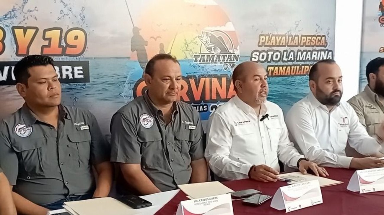 Anuncian Torneo Internacional de Pesca de corvina