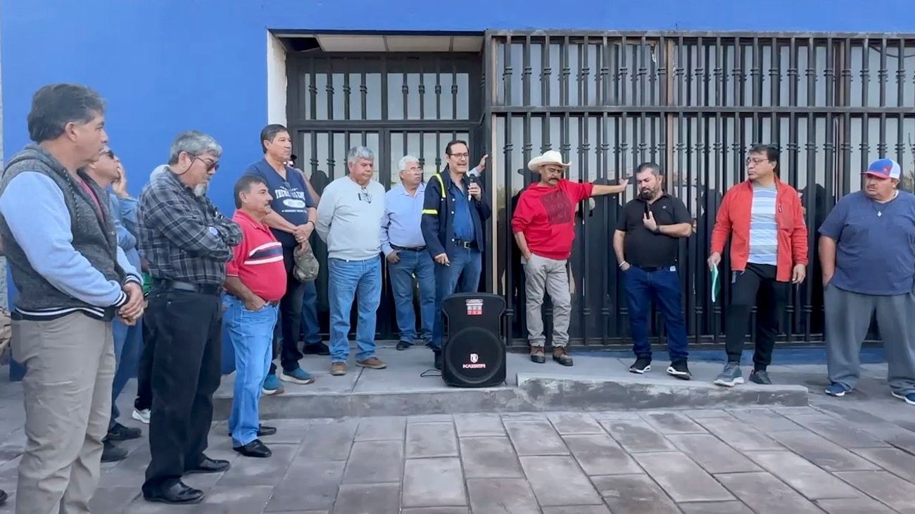 Exigen trabajadores de AHMSA audiencia con Claudia Sheinbaum