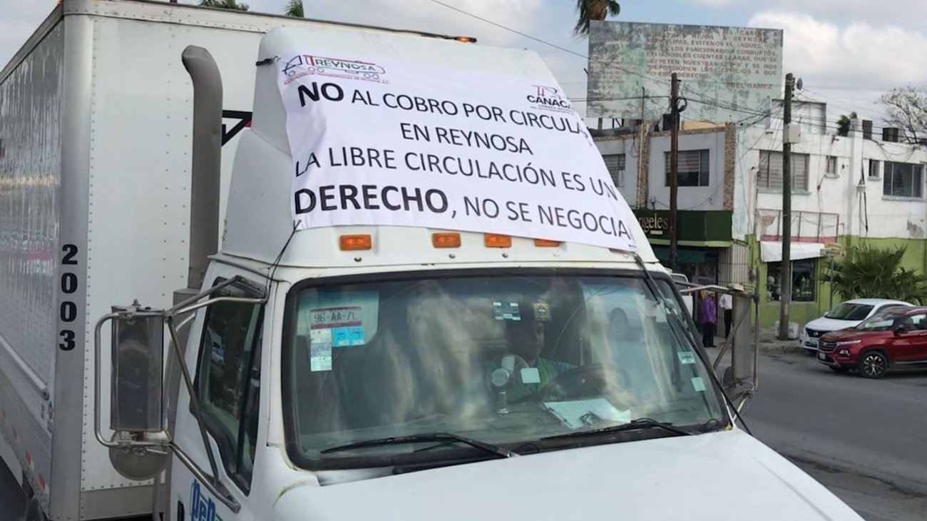 Se suman transportistas de Reynosa a reclamo por extorsiones