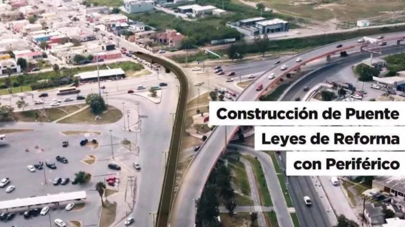 Finalizan años de espera con puente vehicular en Leyes de Reforma