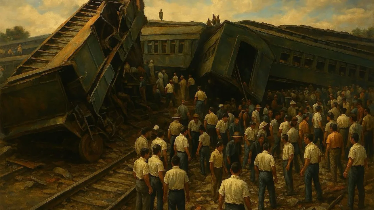 Revive fotografo con IA tragedia del Trenazo de Saltillo