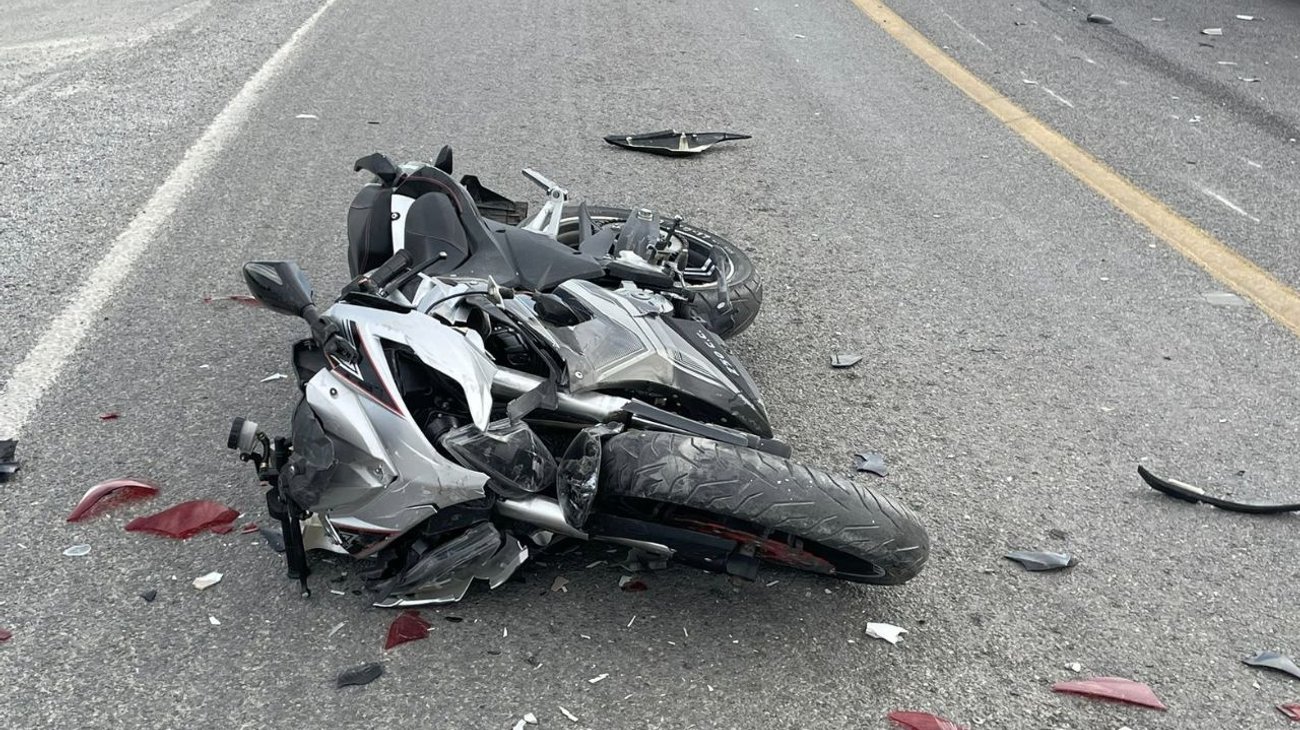 Tres motociclistas lesionados en choque en Monclova