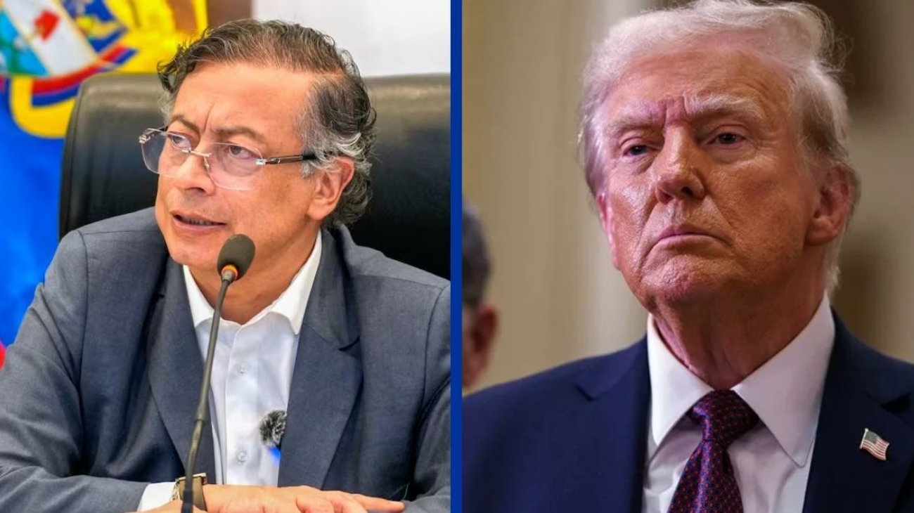 Trump amenaza a Petro y sugiere intervención militar en Colombia