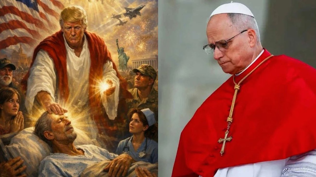 Trump elimina imagen como Jesús y rechaza disculparse con el papa