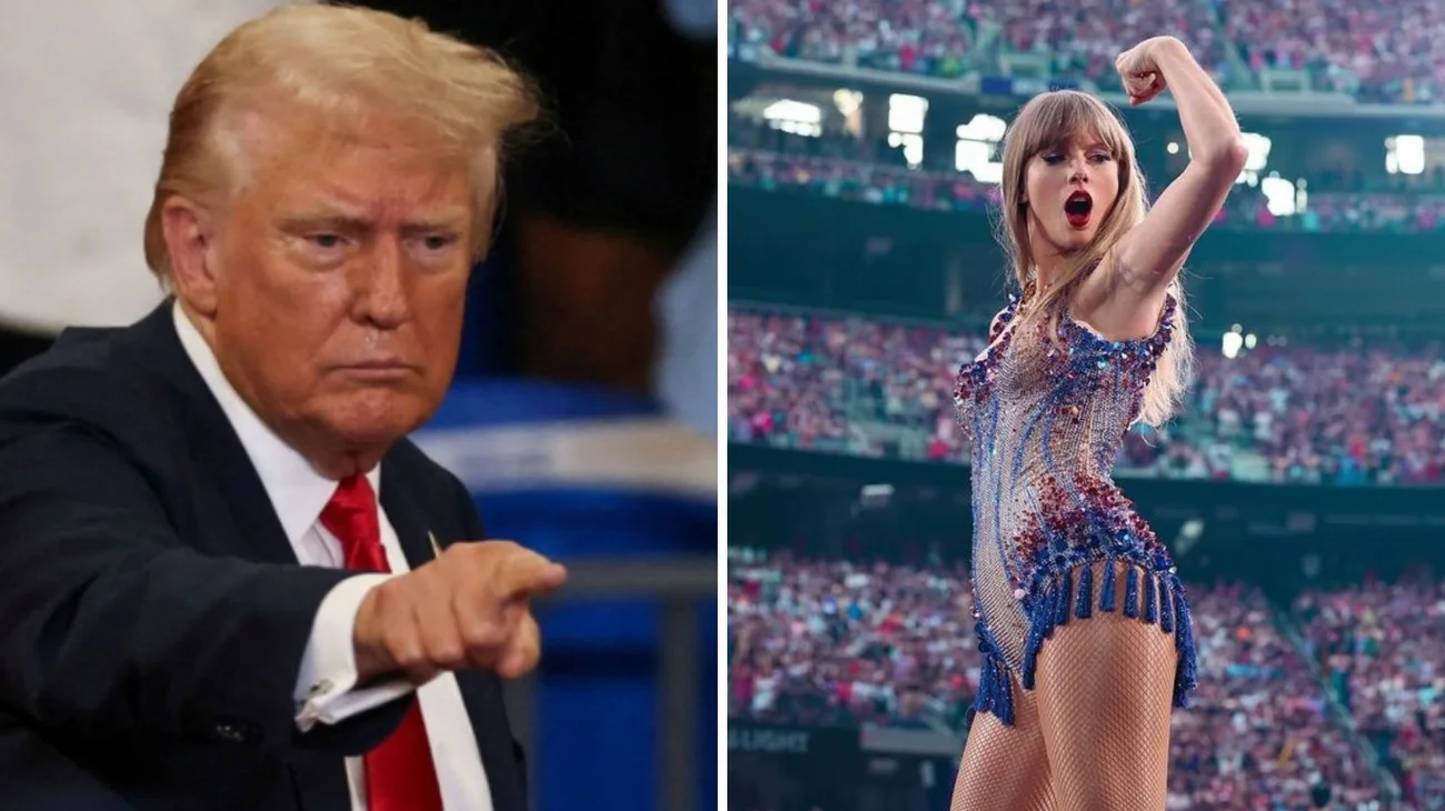 Trump afirma que odia a la cantante Taylor Swift