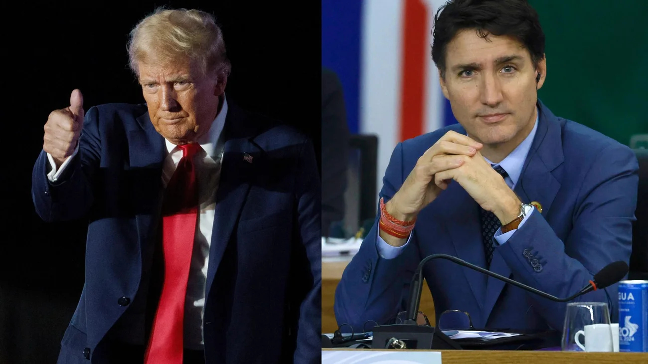 Trump se vuelve a burlar del ministro canadiense Trudeau