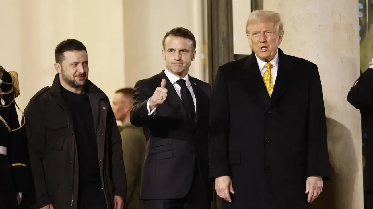Trump se reúne con Zelenski organizado por Macron
