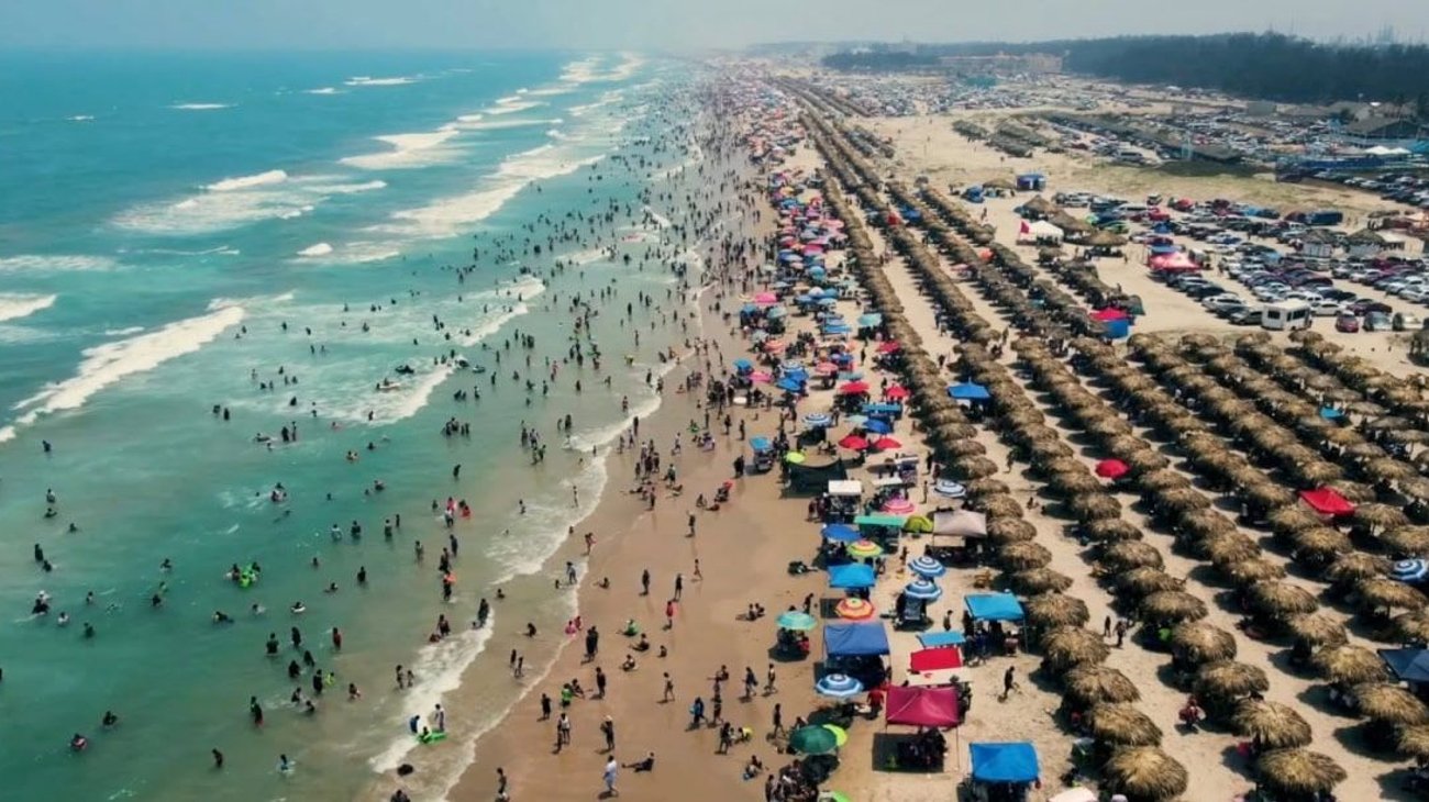 Tamaulipas recibe 1.6 millones de turistas en vacaciones