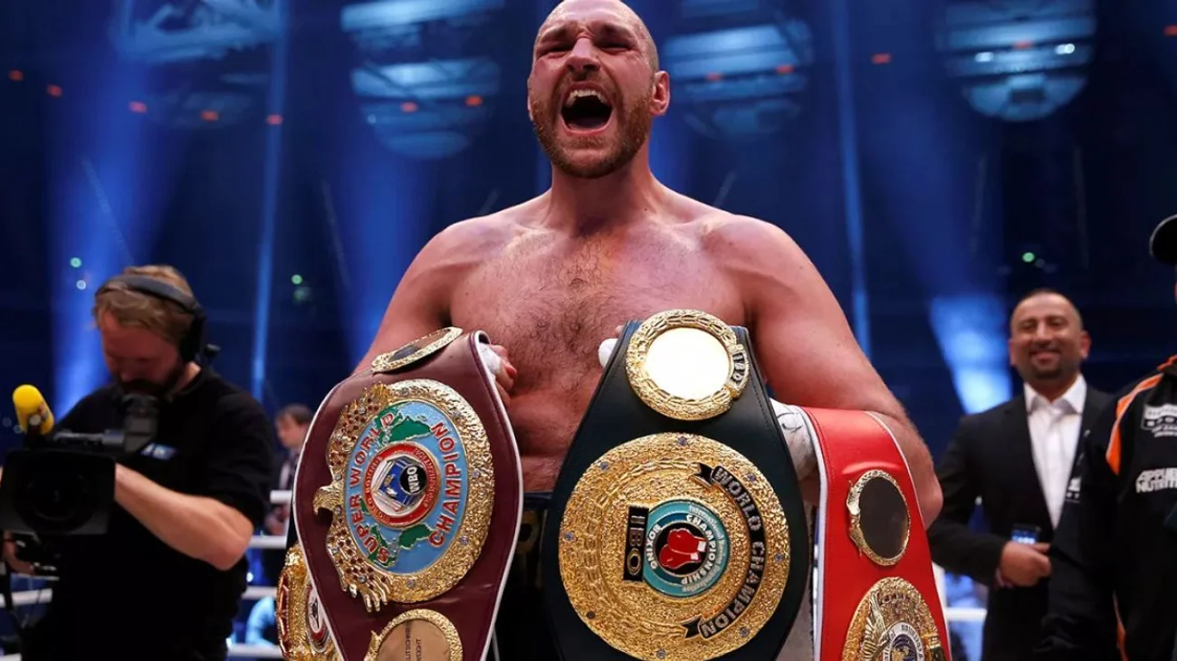 Se retira boxeador Tyson Fury, campeón mundial de peso pesado