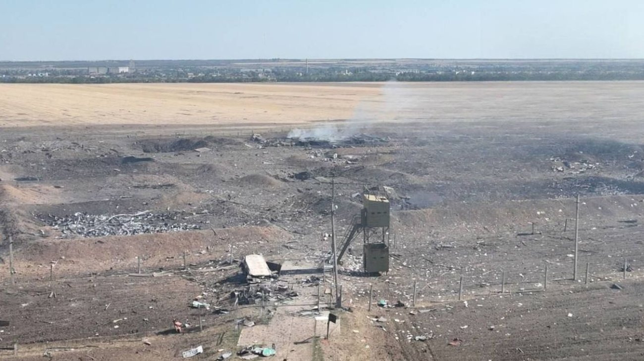 Ucrania destruye aviones y depósito de armas rusos