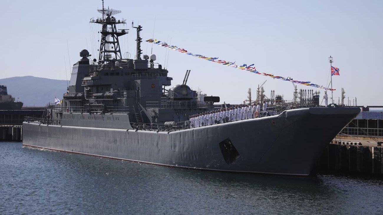 Ucrania ataca con drones buques rusos en el mar Negro 