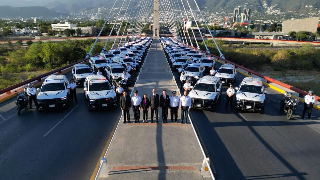 Renueva San Pedro patrullas con 90 nuevas unidades