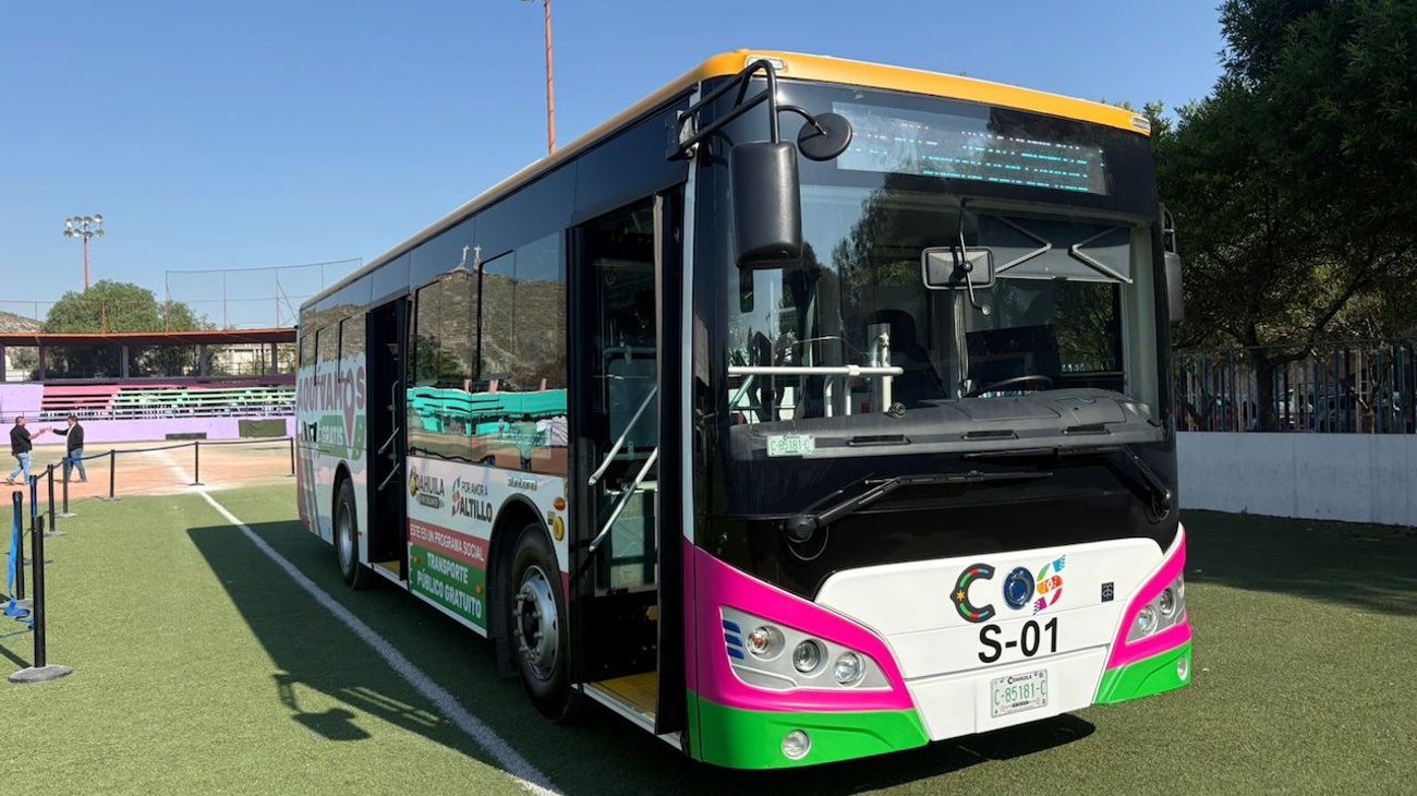 Presentan en Saltillo nuevas unidades de 'Aquí Vamos Gratis'