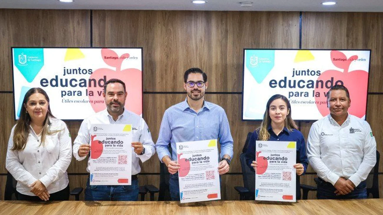 Abre Santiago registro para entrega de útiles escolares gratuitos
