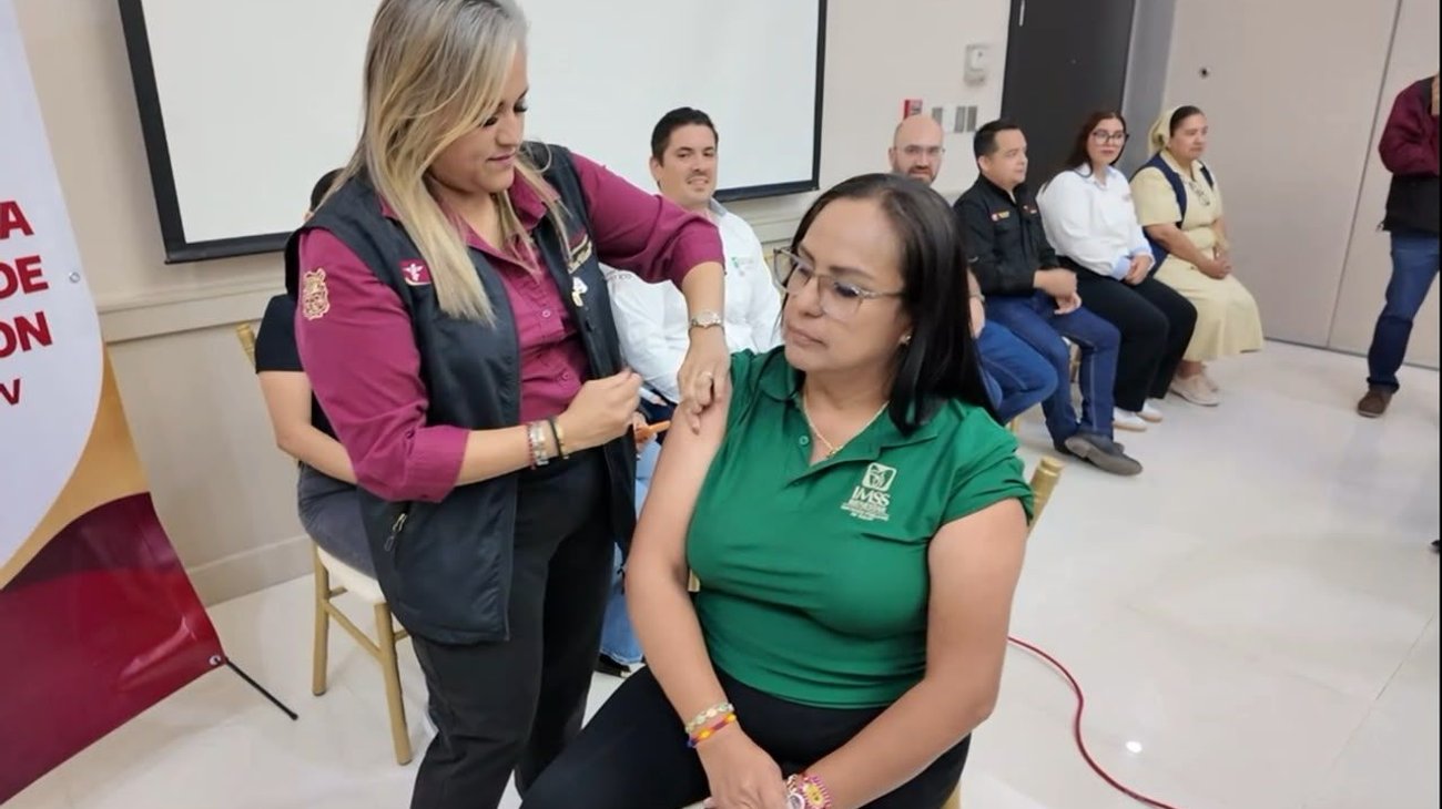 Arranca en Reynosa vacunación contra enfermedades de temporada
