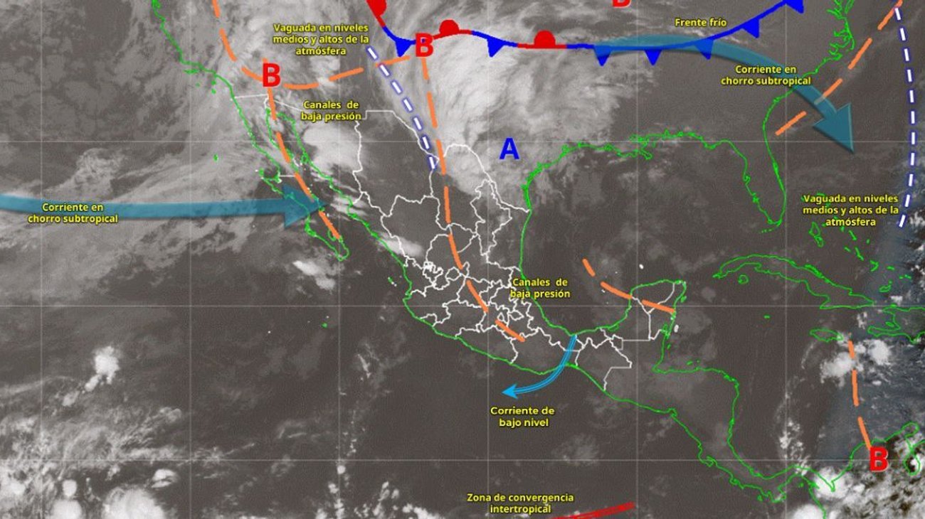 Vance se debilita a depresión tropical frente a costas de Nayarit