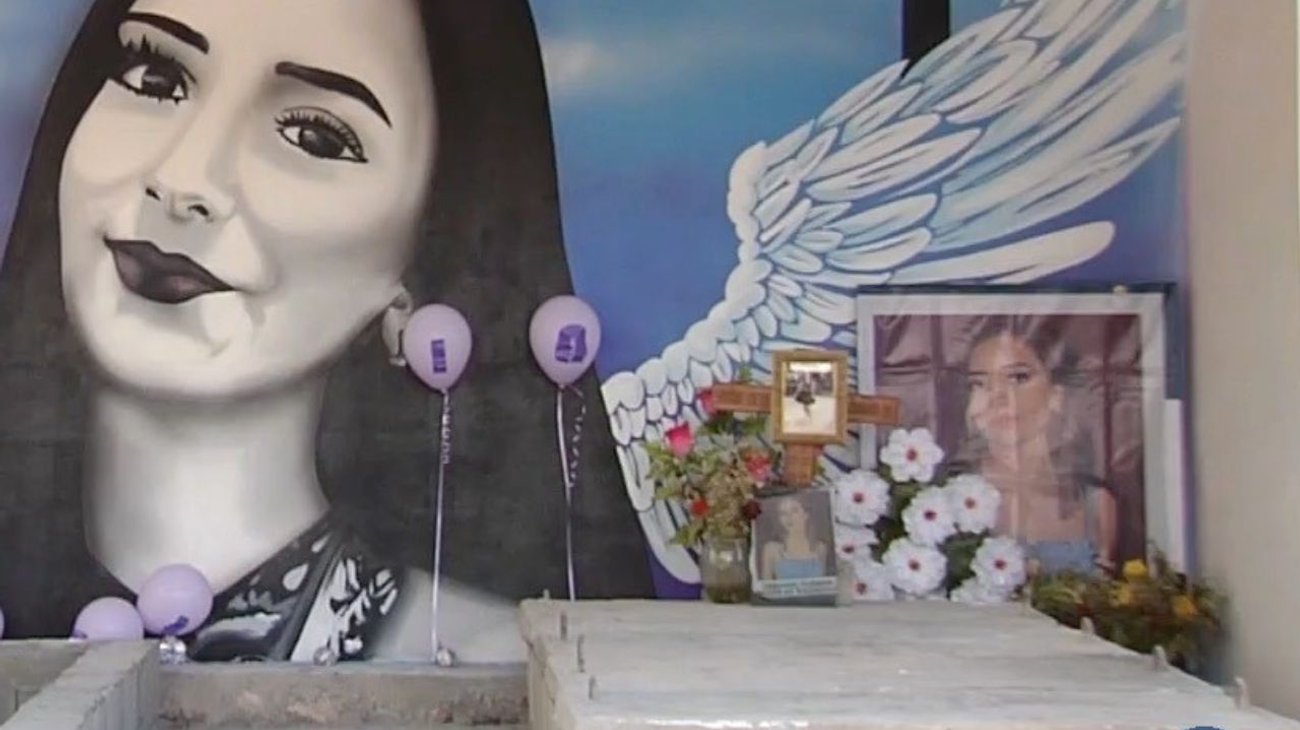 Vandalizan y roban tumba de Debanhi Escobar en Galeana