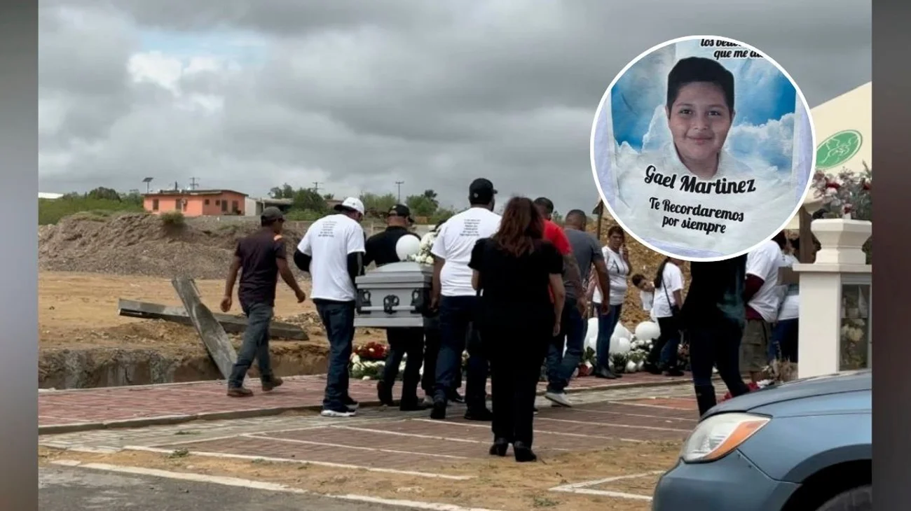 Dan último adiós a Gael, menor fallecido en accidente en Santiago