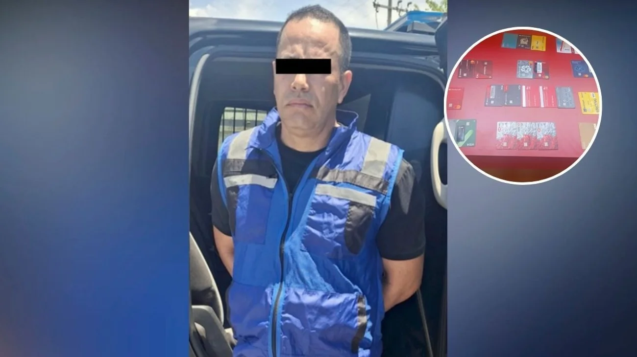 Detienen a venezolano con 33 tarjetas bancarias robadas
