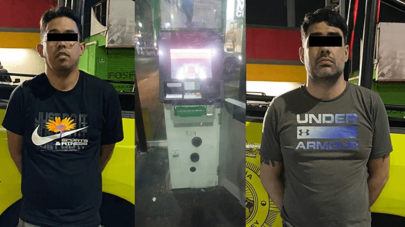 Detienen a venezolanos por intentar abrir cajero automático