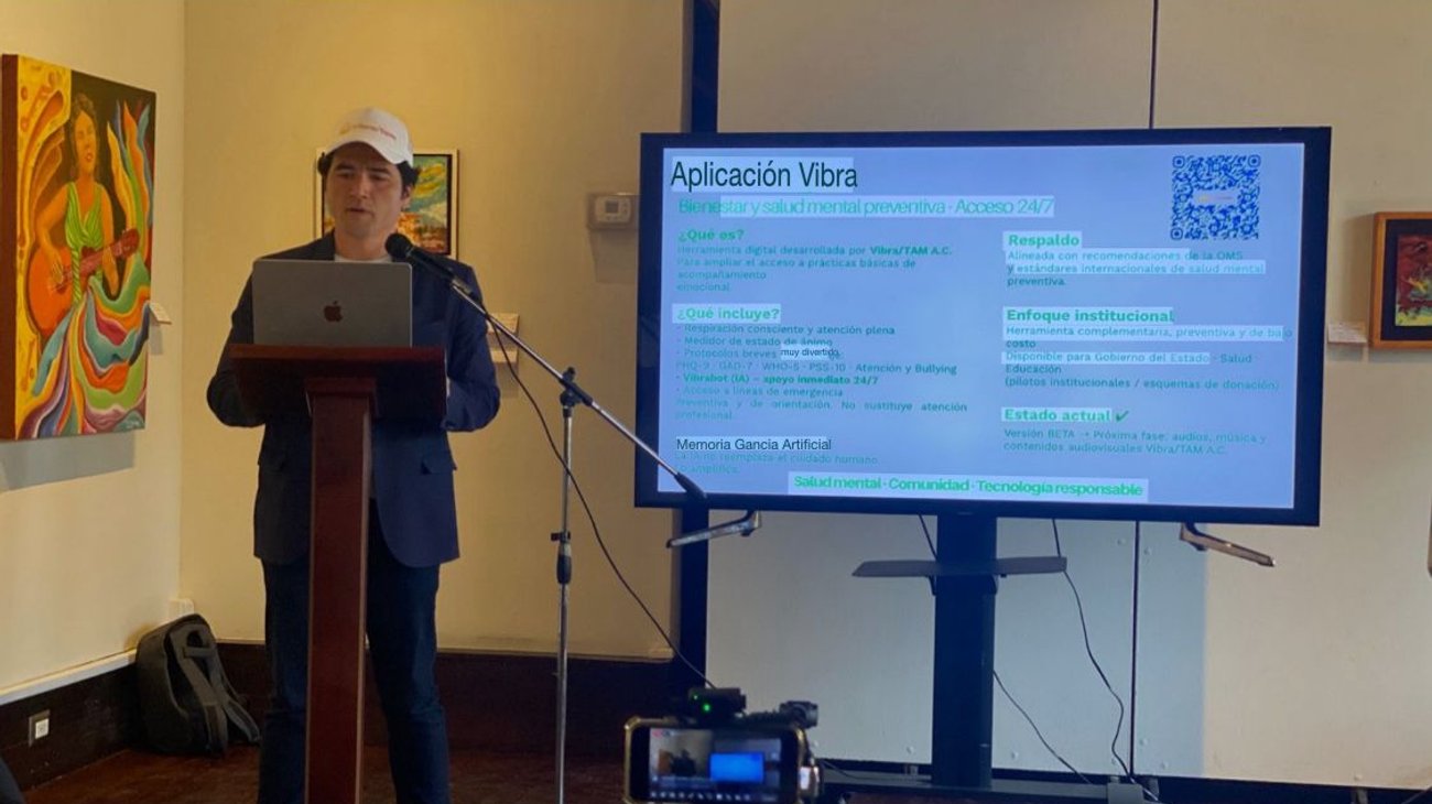 Presentan aplicación para apoyar la salud mental