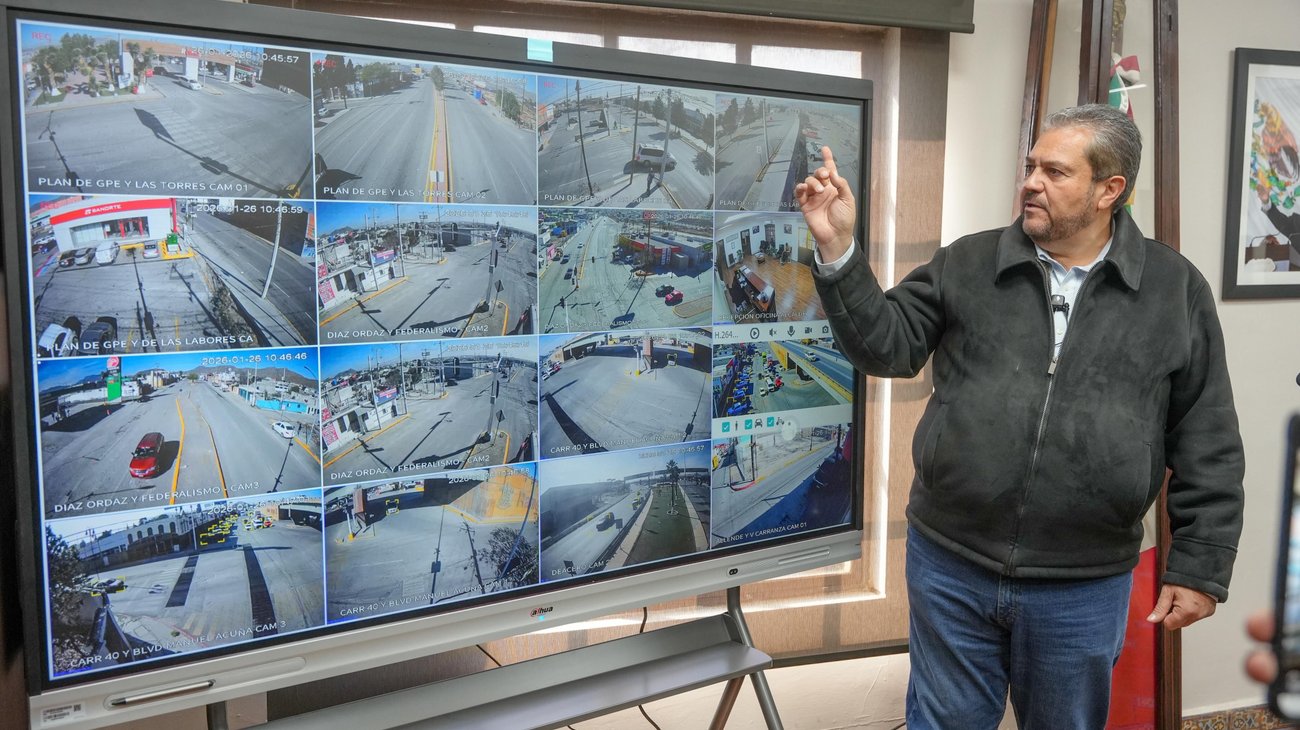 Cámaras del C2 permiten 15 detenciones en Ramos Arizpe