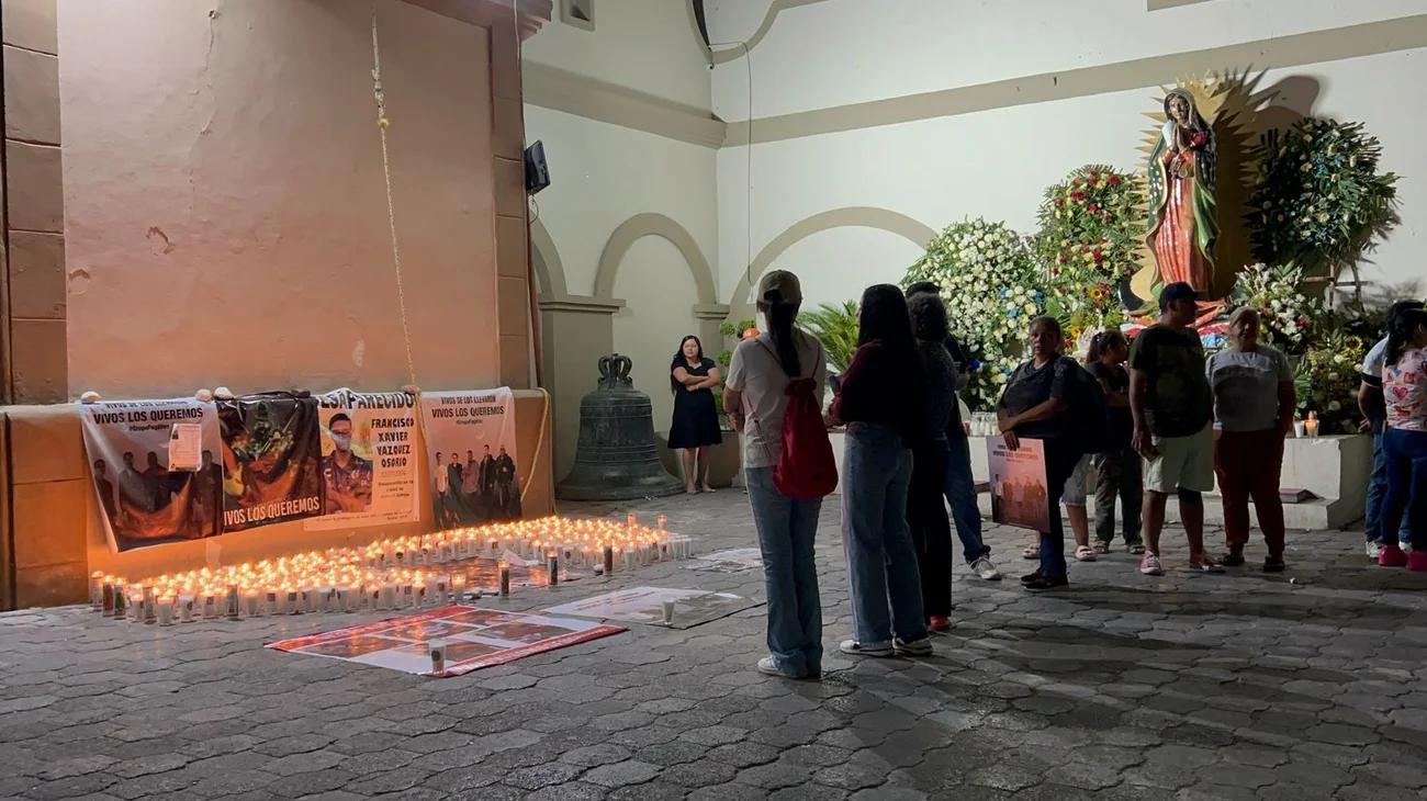Realizan vigilia por músicos desaparecidos en Reynosa
