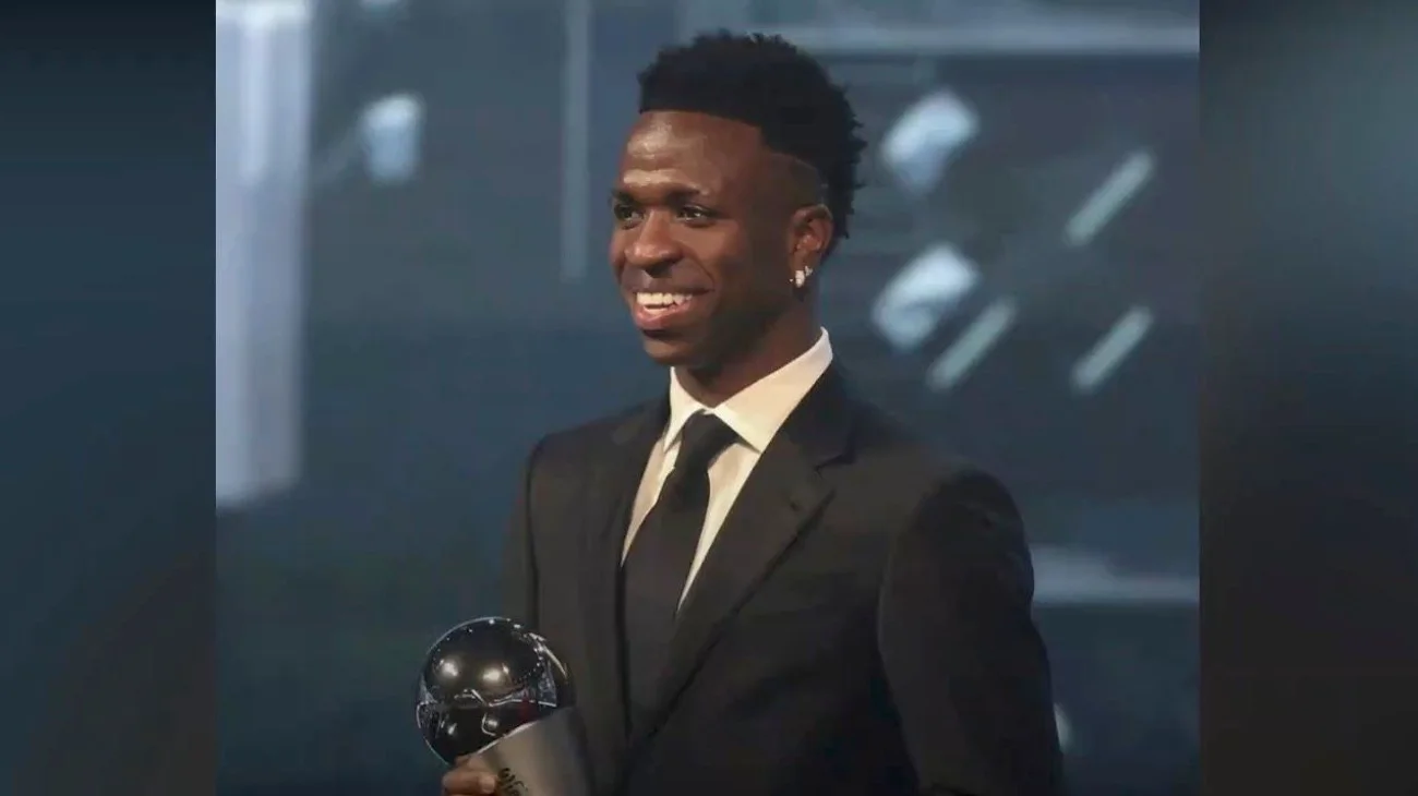 Obtiene Vinicius premio The Best al mejor jugador del 2024
