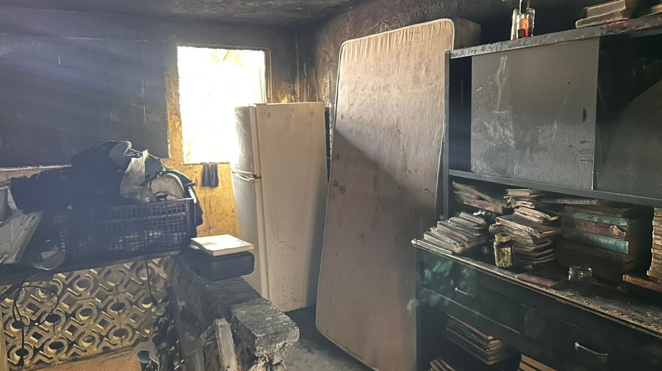 Incendio deja sin hogar a vecino de Nuevo Almaguer