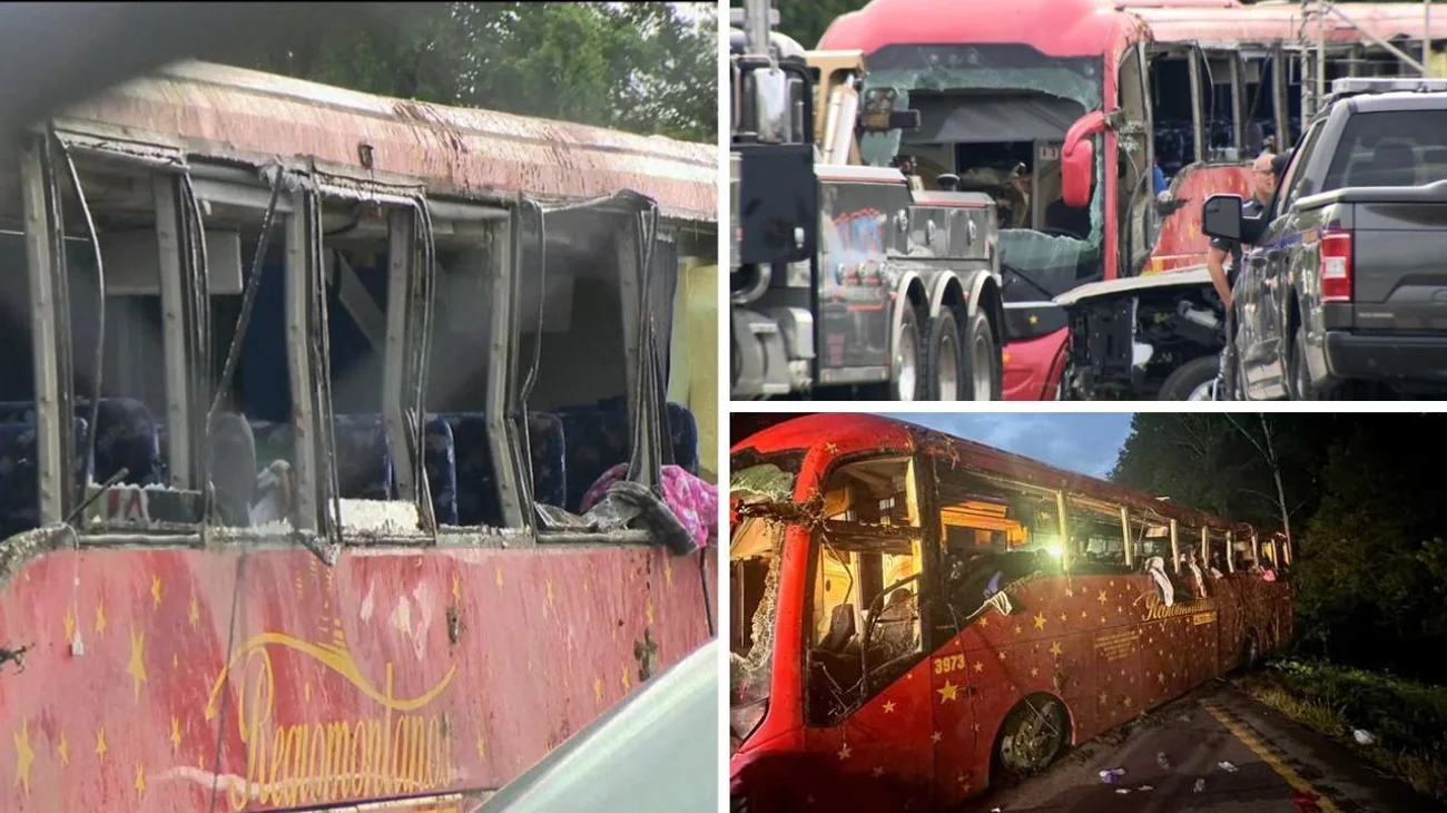 Volcadura de autobús mexicano deja 7 muertos en Misisipi