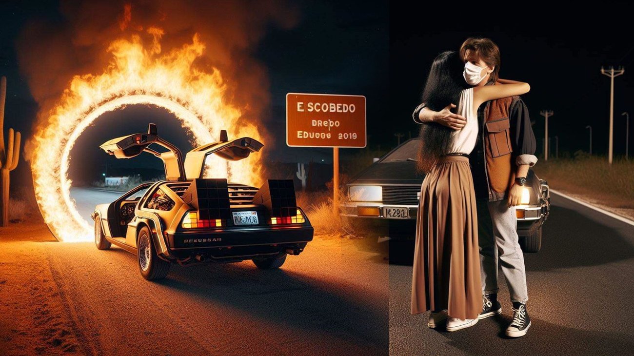 Recuerdan a Debanhi Escobar y 'Volver al Futuro' con IA