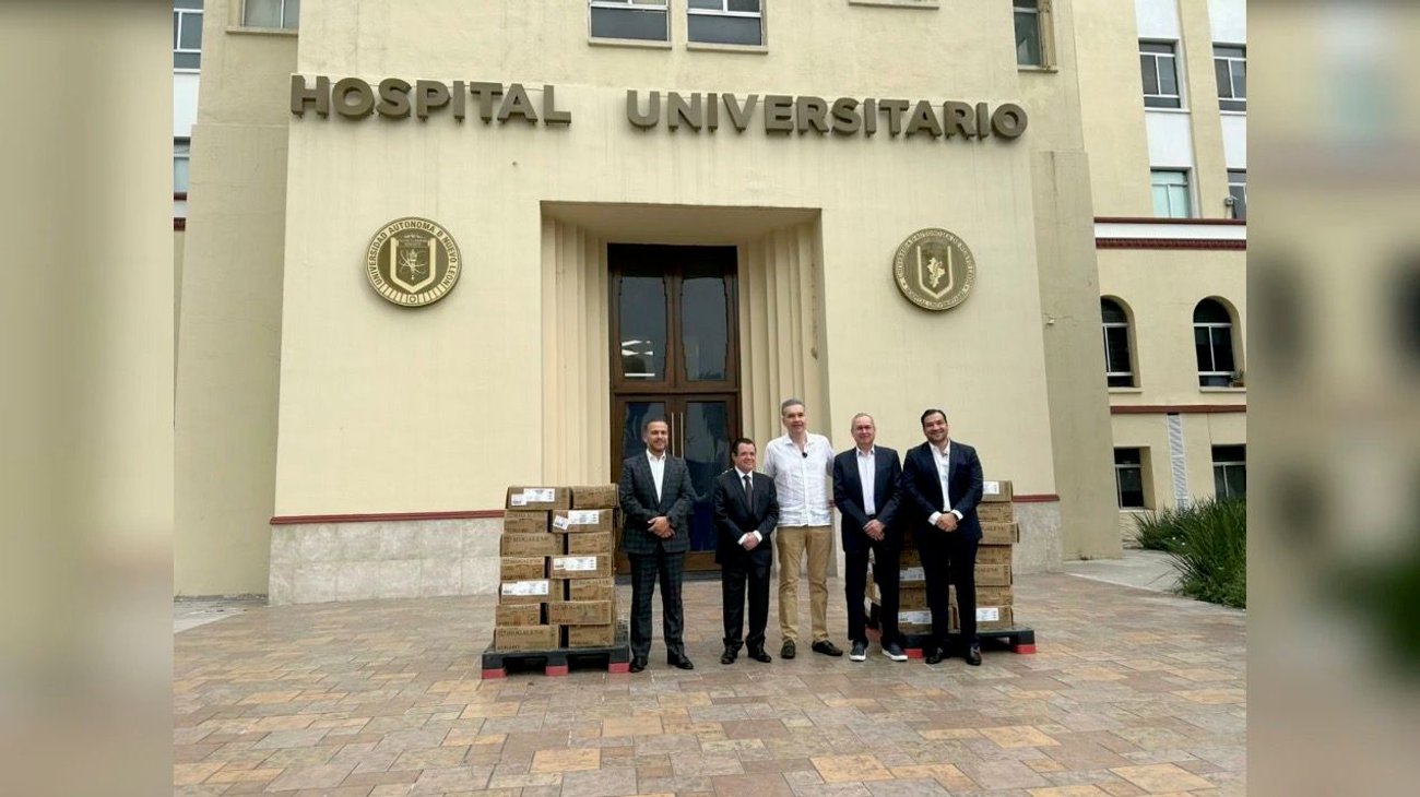 Gestiona Waldo Fernández donativo de $14 mdp en medicinas para HU
