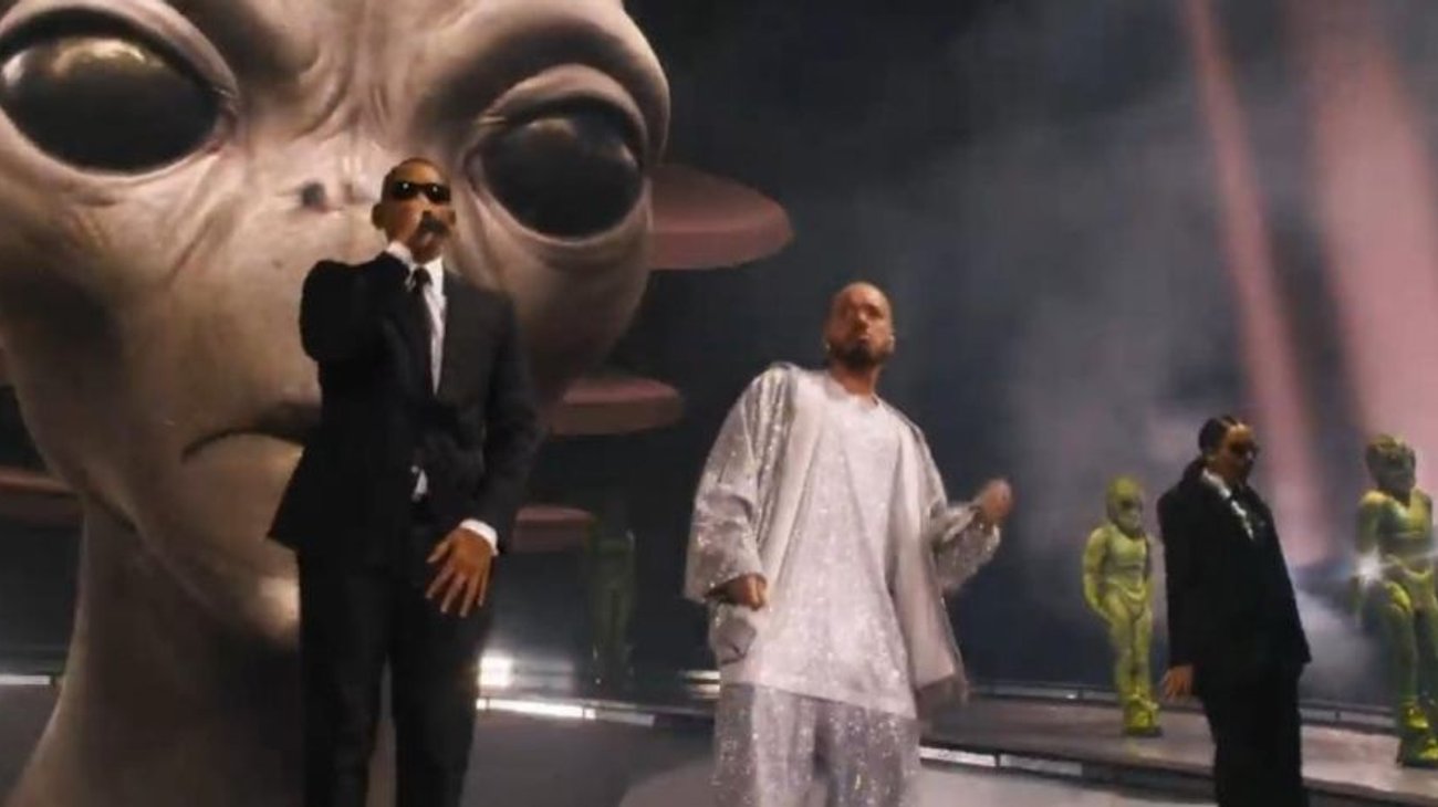 Will Smith sorprende en Coachella al cantar junto a J Balvin