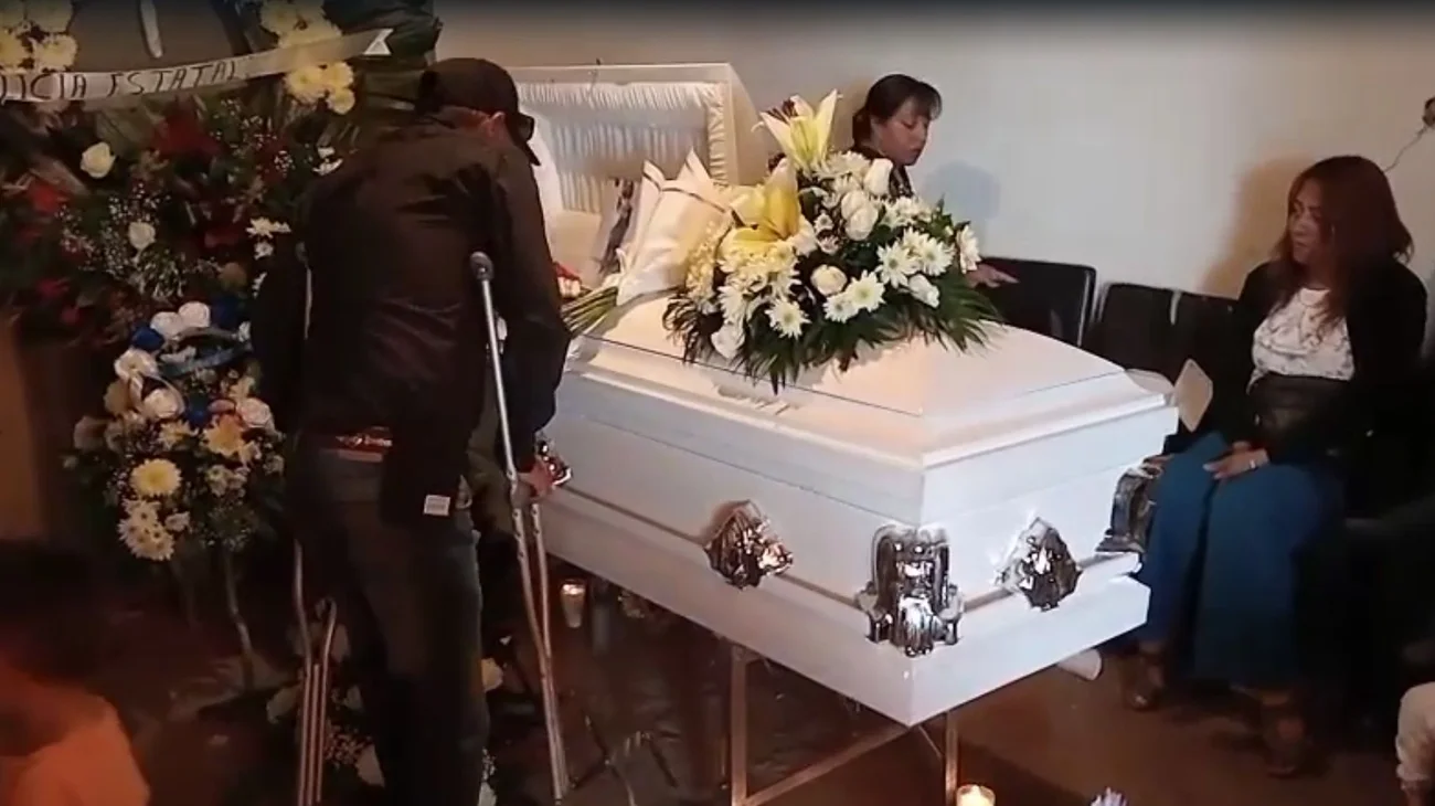 Despiden al pequeño víctima del accidente en Los Chorros