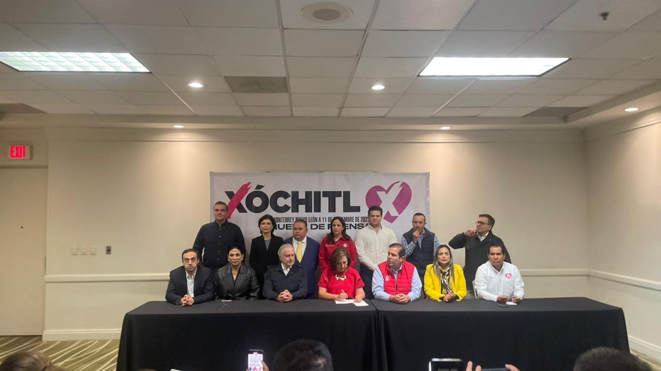 Xóchitl Gálvez promete invertir en agua y transporte en NL