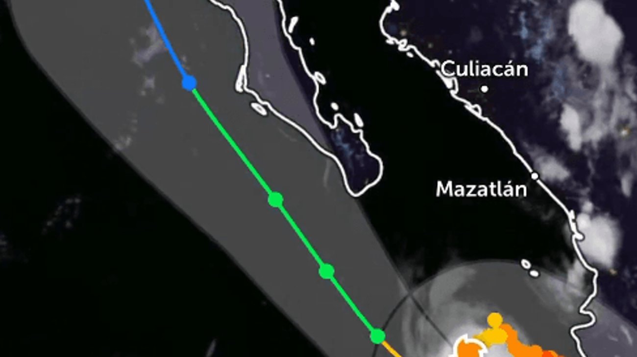 Simon se degrada a tormenta tropical y Trudy gana intensidad