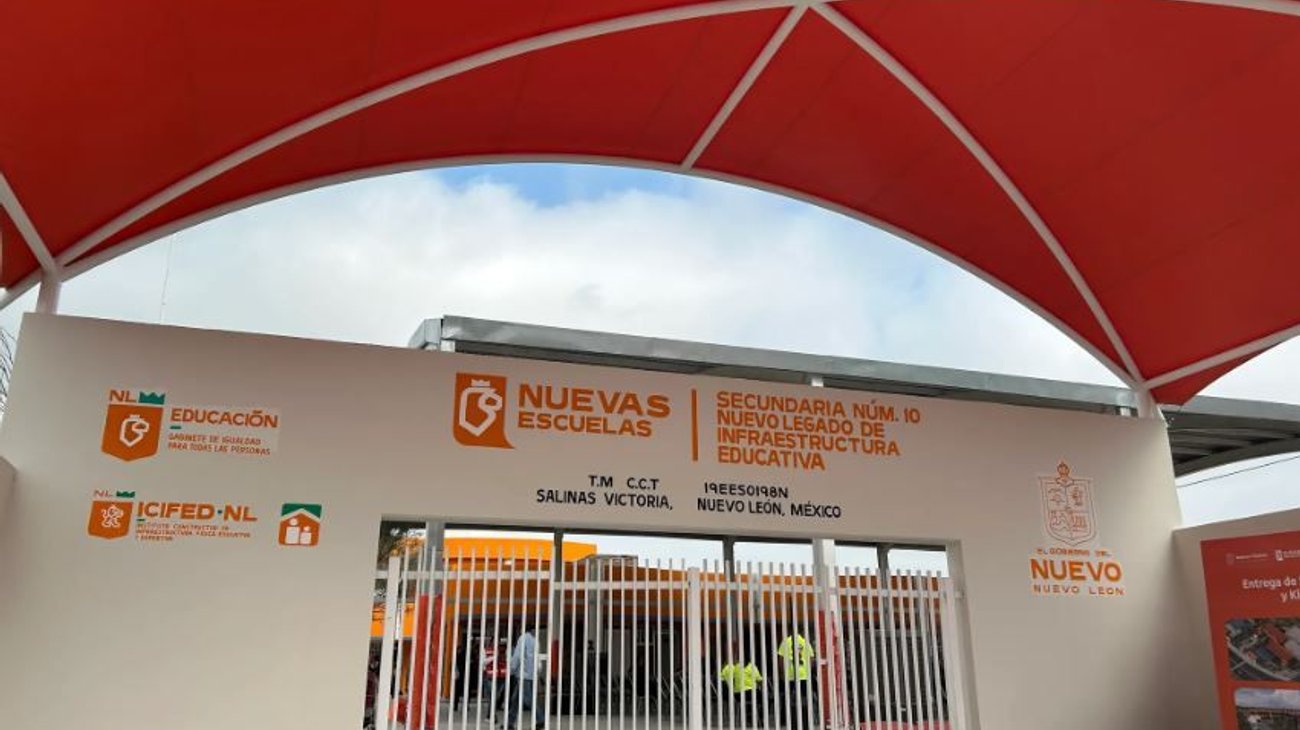 Inauguran plantel educativo de primer nivel en Salinas Victoria