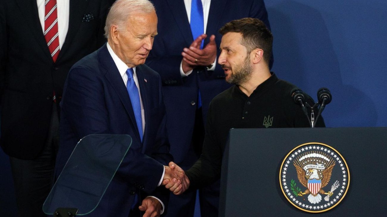 Zelenski agradece a Biden por apoyo a Ucrania contra Rusia