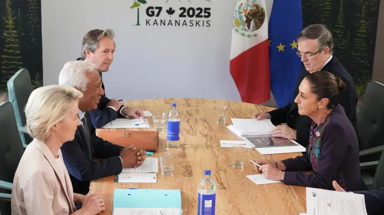 Avanza Sheinbaum tratado comercial con la Unión Europea